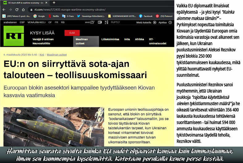 Suomi mukana tässäkin, tarvitaan miljardeja lisälainaa. Hulluus huipussaan.