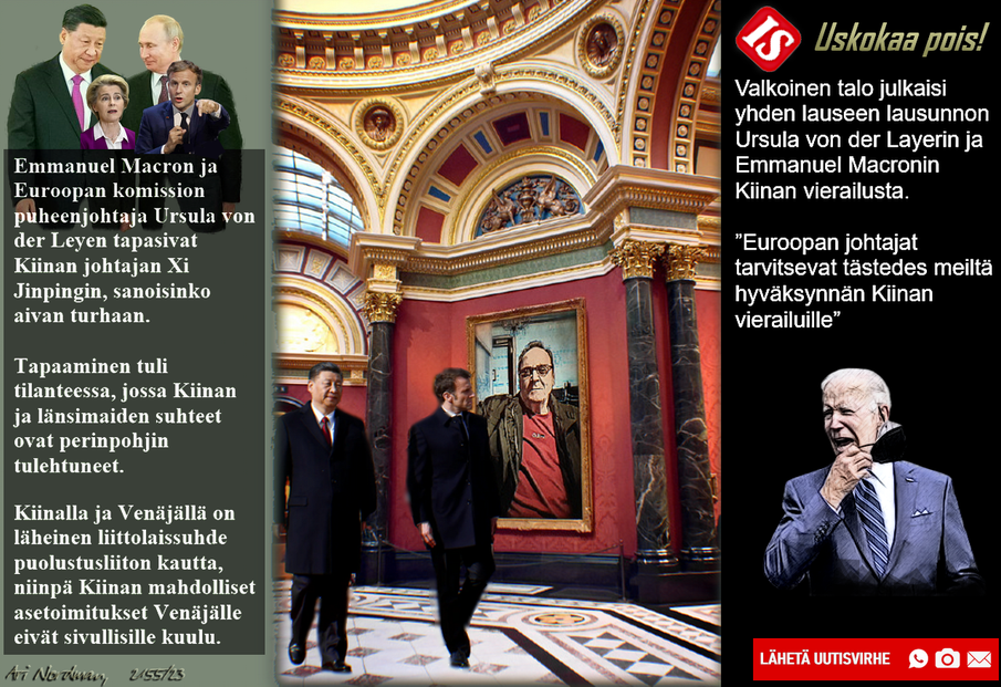 Macron-Ranskan sisäiset ongelmat-Kiina