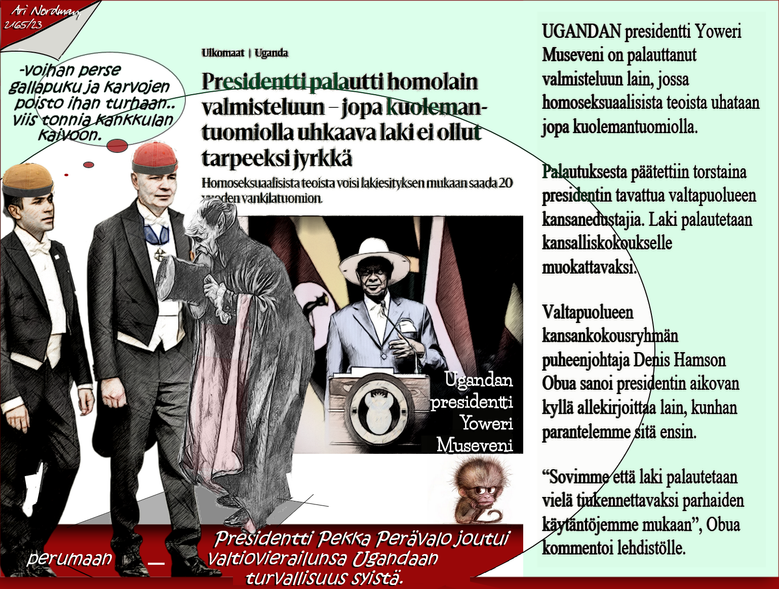 Pekka Haavisto-Presidentti ehdokas-Homo- kuolemantuomio