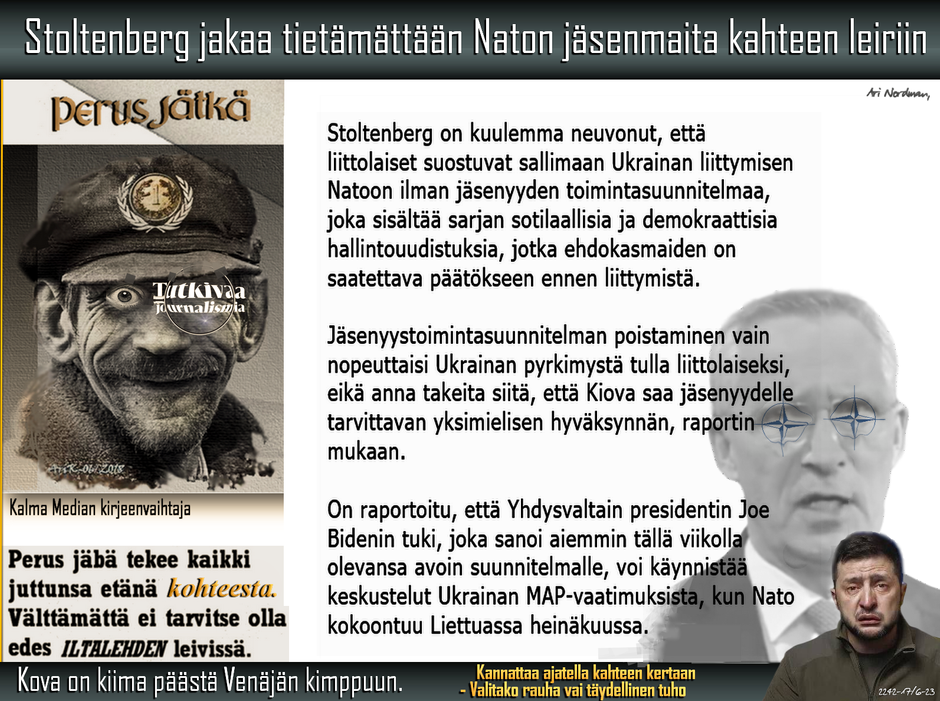 Stoltenberg-demokraatia-Pelkkää paskaa-Kiova-Vilna-Kokous