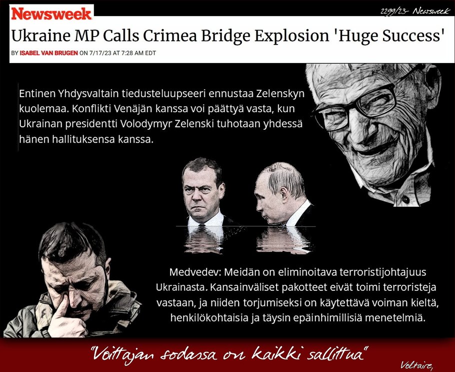 Tiedusteluupseeri-Salamurha-Ukrainan presidentti-Terrorismi-Sabotaasje.Krim