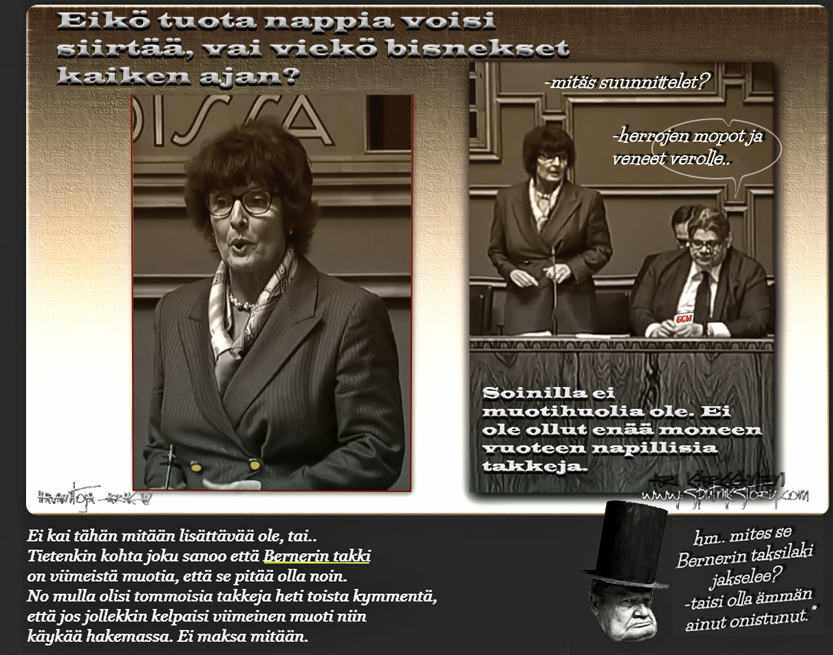 Sipilän hallituksen ketku, Anne Berner.