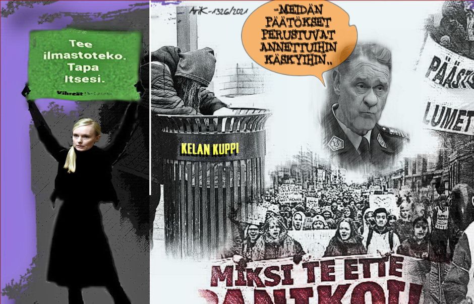 Melko elottomia nämä tällaiset Englannissa keksityn liikkeen kapinat. 
Kapinoidaan EU:ssa jo päätettyjä ilmasto linjauksia vastaan. 