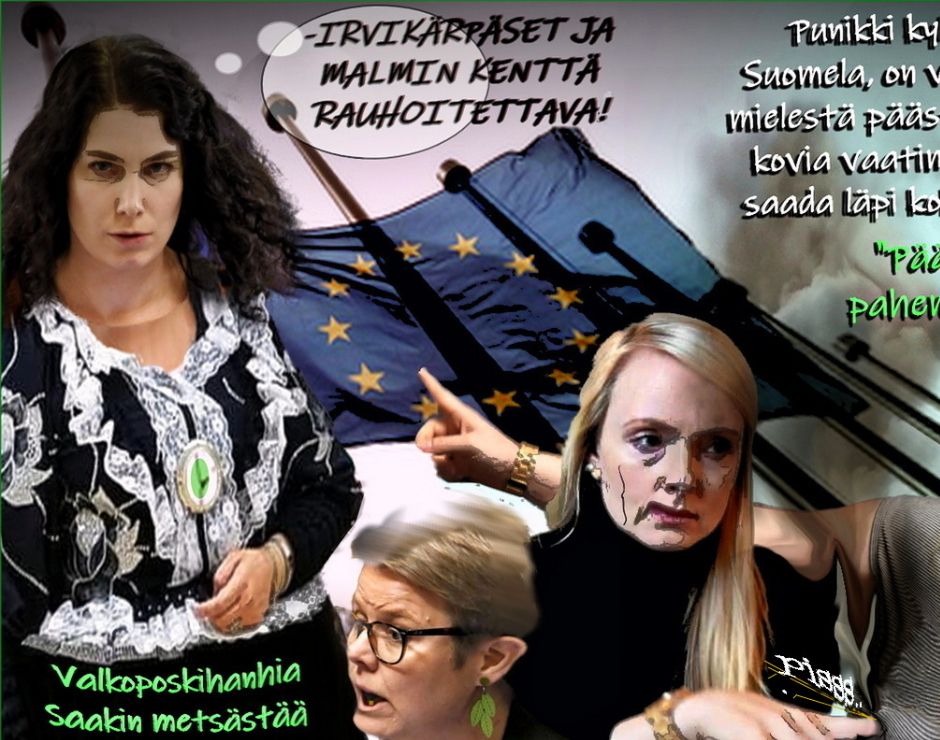Ottaako Vihreät Der Grona partei takkiinsa syksyn riihessä?


