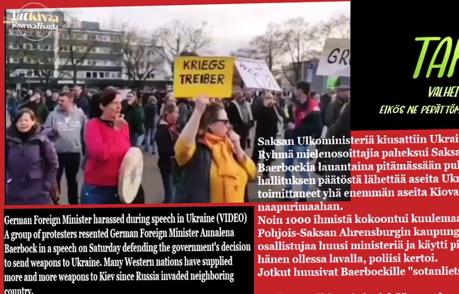 Nyt menee jo mielenkiintoiseksi. Ei taida mennä globalistien suunnitelmat ohjelman mukaan.