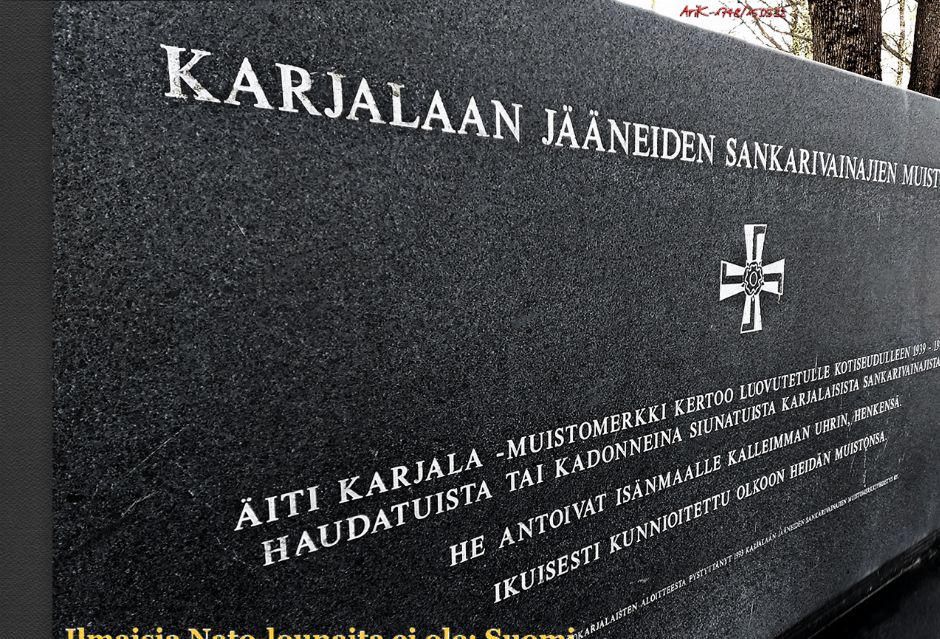 Ei siinä mitään, saa kai sinne Natoon lähetellä niitä hakemuksia jos se tekee pahanolon paremmaksi. Eilen tuli Amerikkalainen lentotukialus Ruotsin rannikolle uhoilemaan Naton voimaa. Näyttää siltä että loppupelissä Ruotsi tulee pysymään neutraalina, eli ottaa etäisyyttä ongelmista. 