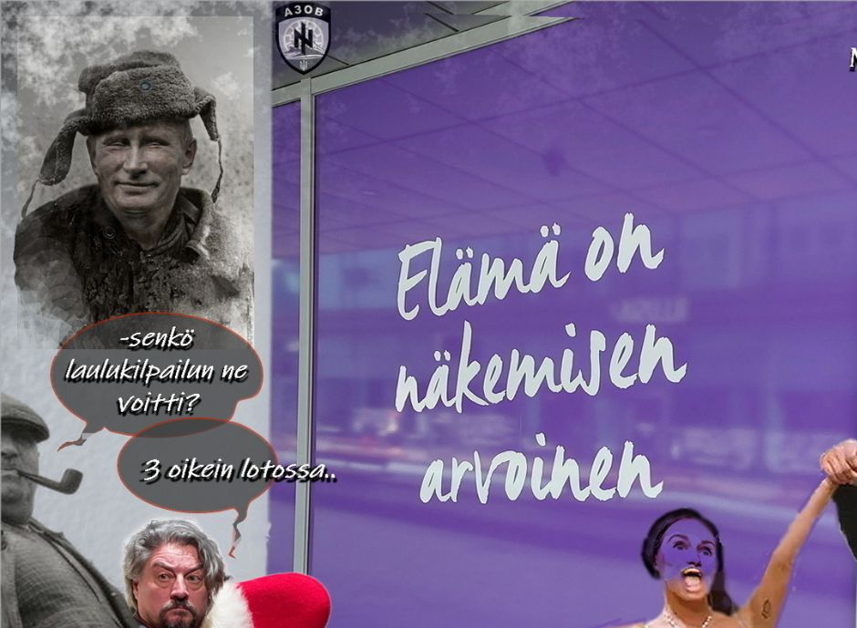 No niin, yli 70 vuotta rauhaa, sitten keksittiin uhkakuvat, niinpä syntyi tuulen huulia lärpyttävä sanonta, 
