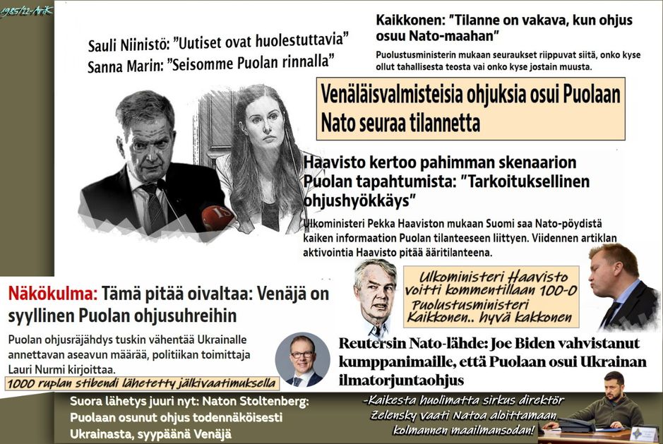 Jälkipeli. Viime viikon lopputilit.